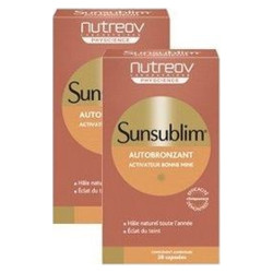 Nutreov Sunsublim Autobronzant duo 28 capsules