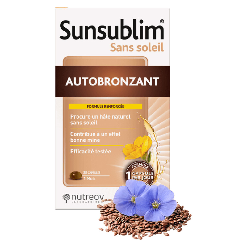 Nutreov Sunsublim Autobronzant Sans soleil 84 capsules