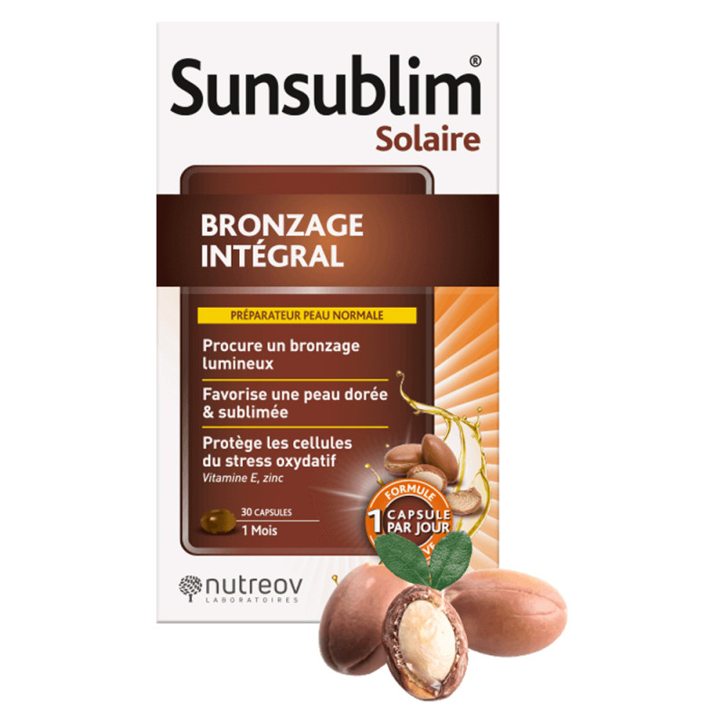 Nutreov Sunsublim Solaire Bronzage Intégral 90 capsules