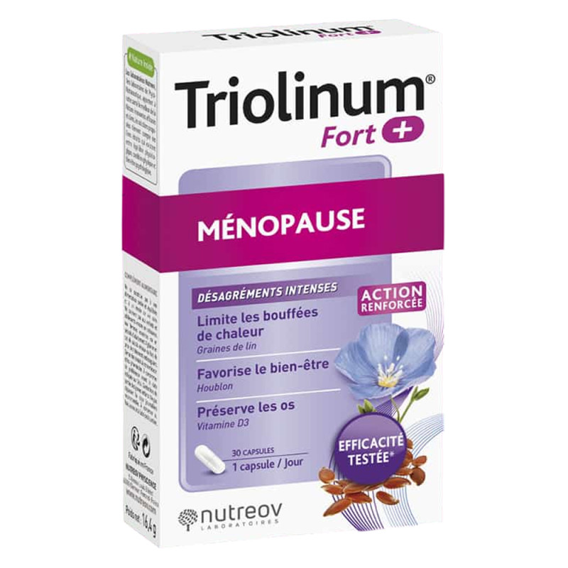 Nutreov Triolinum Fort+ Ménopause 60 capsules