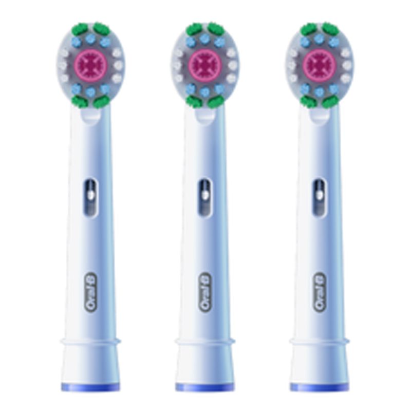 Oral-B lot de 3 Brossettes 3D White