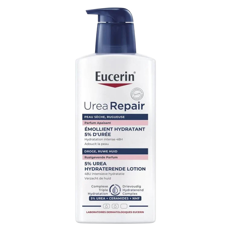 Eucerin UreaRepair Plus emollient 5% d'urea parfumé 250ml