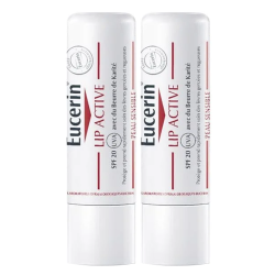Eucerin Lip Active soin lèvres SPF20 lot de 2x4,8gr