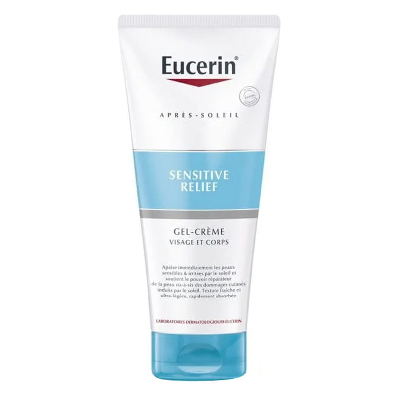 Eucerin Sensitive Relief Après-soleil Gel-crème visage et corps 200ml