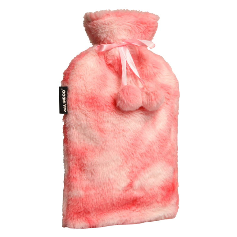 Calindoo Bouillotte avec Housse rose tie & dye