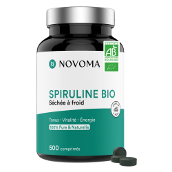 Novoma Spiruline bio 500 comprimés