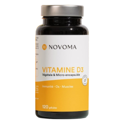 Novoma Vitamine D3 - 120 gélules