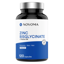 Novoma Zinc Bisglycinate 120 gélules