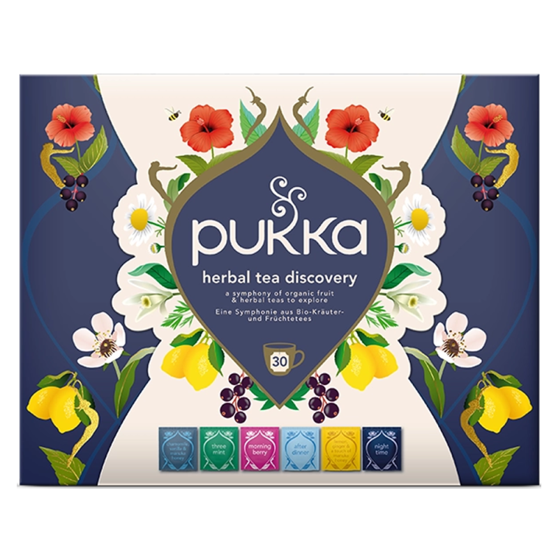 Pukka Coffret Découverte Thés et Infusions bio 30 sachets
