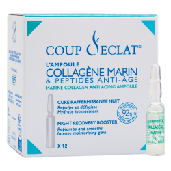 Coup d'Eclat L'ampoule collagène marin 12 ampoules 1ml