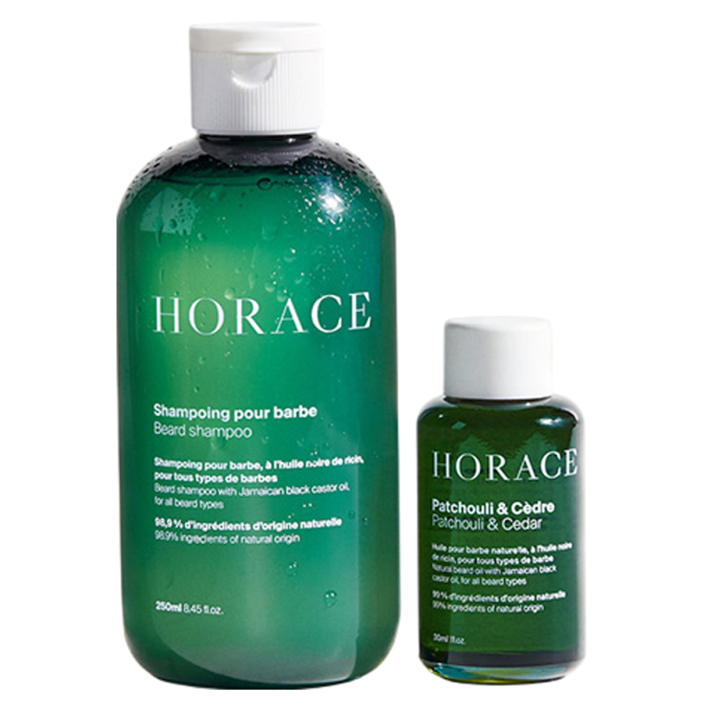 Horace Coffret Duo belle barbe Shampoing & Huile Barbe