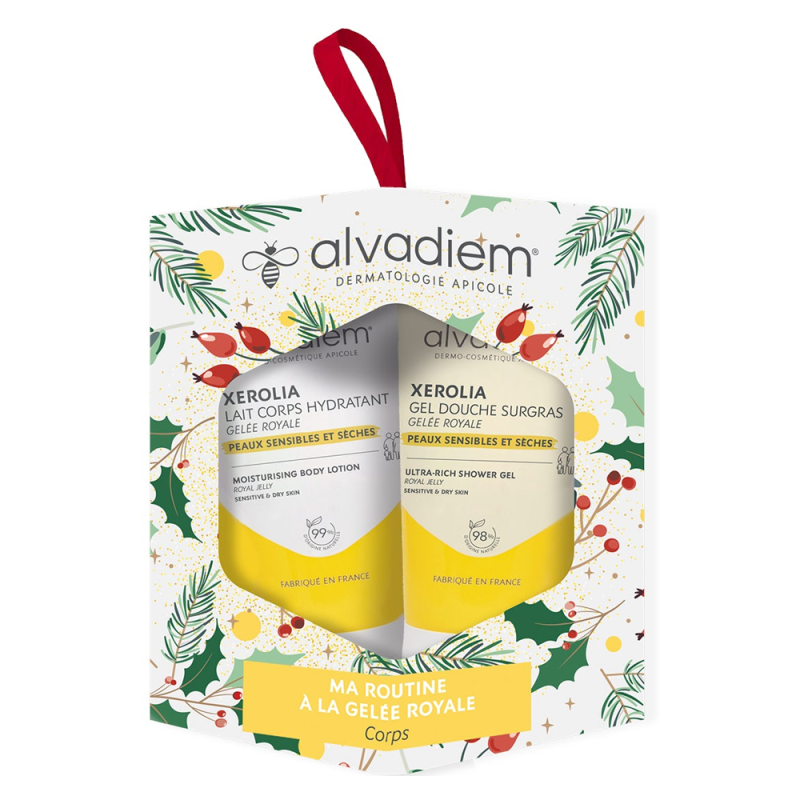 Alvadiem Coffret Routine corps à la Gelée royale