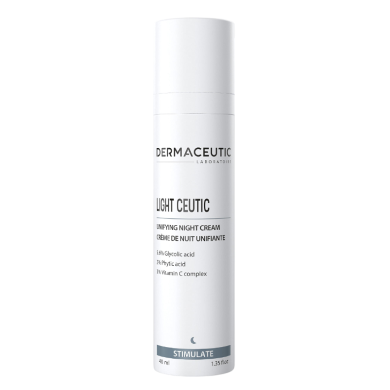 Dermaceutic Ligth Ceutic Crème de nuit unifiante 40ml