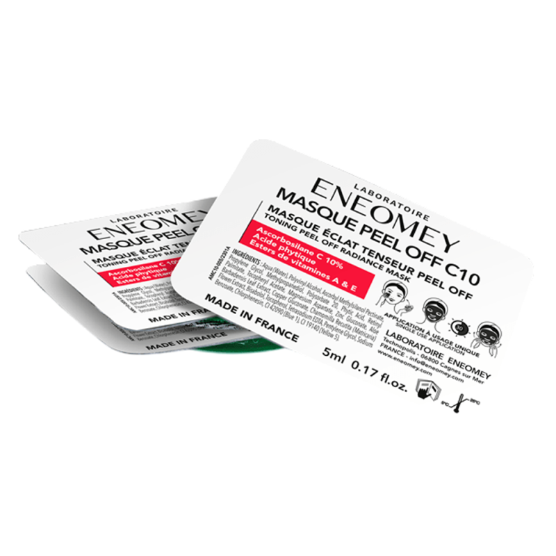 Eneomey Masque Peel Off C10 éclat tenseur 6 x 5ml