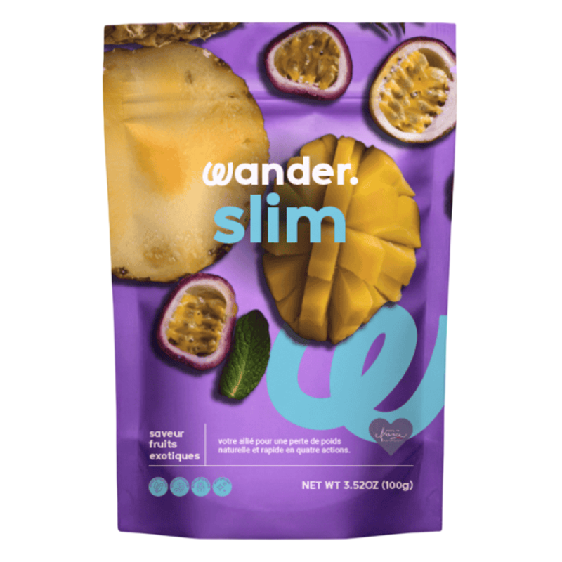 Wandernana Wander slim saveur fruits exotiques 100gr