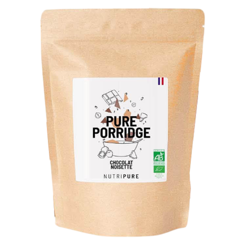 Nutripure Pure porridge bio chocolat noisette 350gr