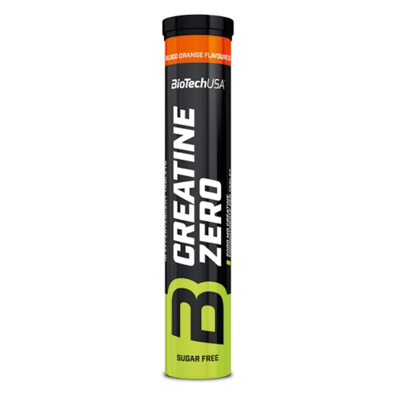 Biotech Creatine Zero 18 comprimés effervescentes orange sanguine