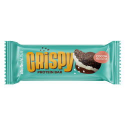 Biotech Crispy Barre protéinée croustillante Cacao 40gr