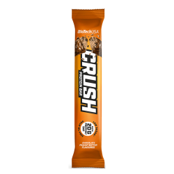 Biotech Crush Bar Barre protéinée Chocolat-Beurre de cacahuètes 64gr