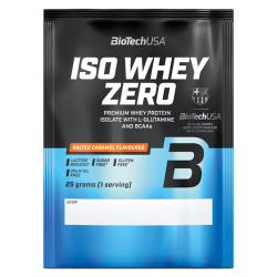 Biotech Iso Whey Zero Caramel salé 25gr