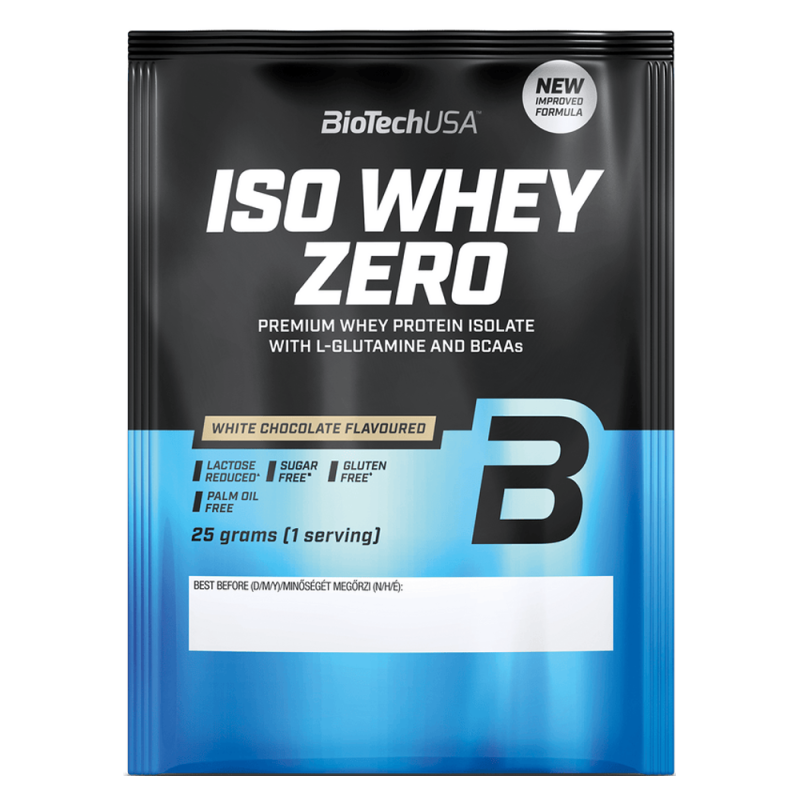 Biotech Iso Whey Zero Chocolat blanc 25gr