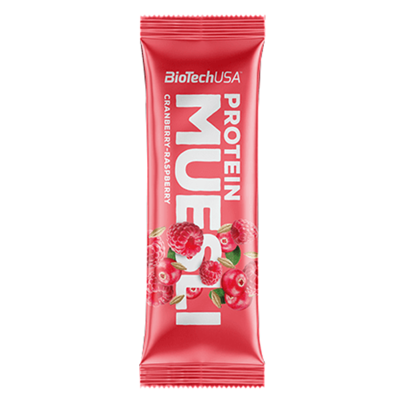 Biotech Protein Muesli Barre myrtille-framboise 30gr