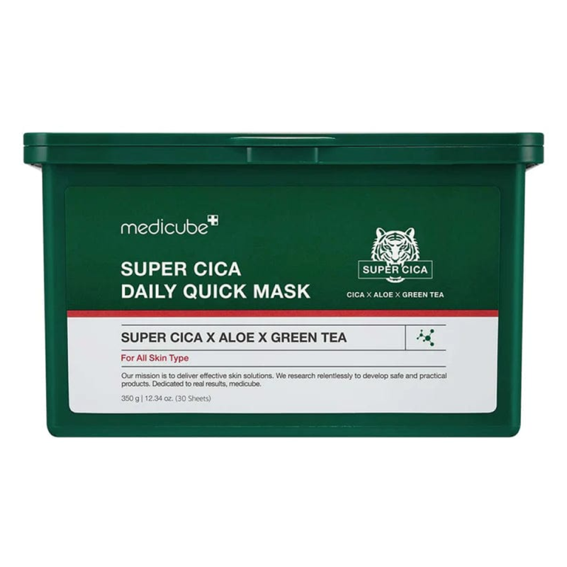 Medicube Super Cica Daily Quick Mask 30 masques