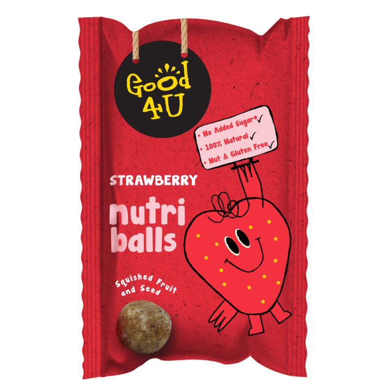 Good4u Nutri Balls fraise 5 x 20gr