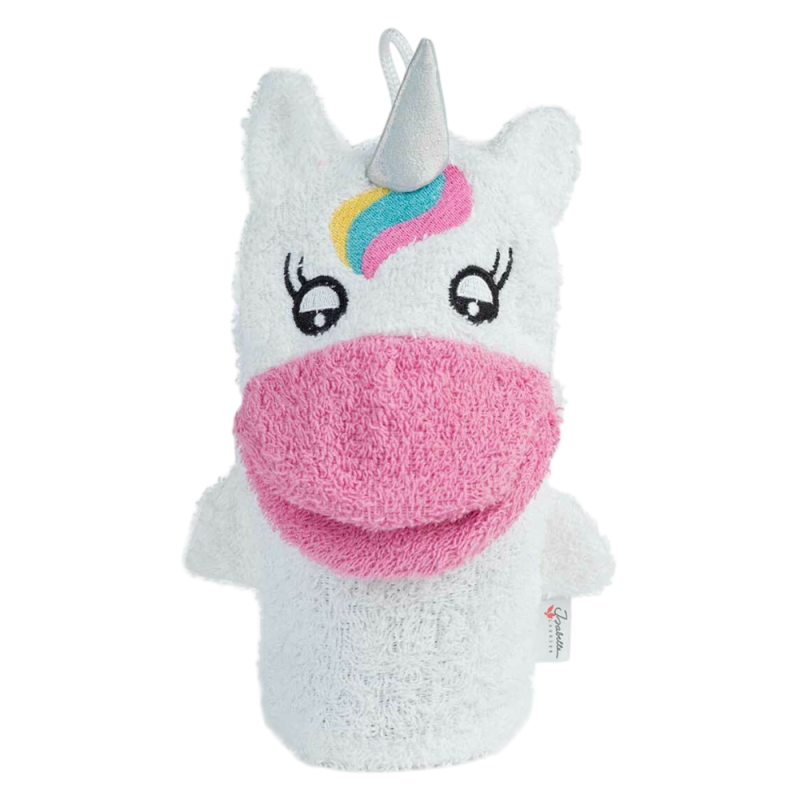 Isabelle Laurier Gant de toilette Licorne (16422)