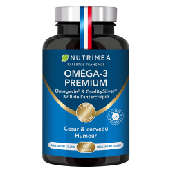 Nutrimea Oméga 3 Premium Huile de Krill 60 gélules