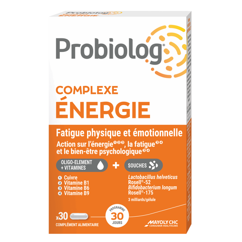 Probiolog Complexe Énergie 30 gélules
