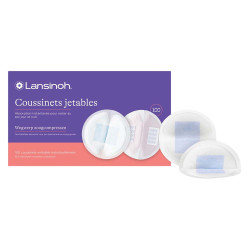 Lansinoh Coussinets d'allaitement jetables 100 pièces