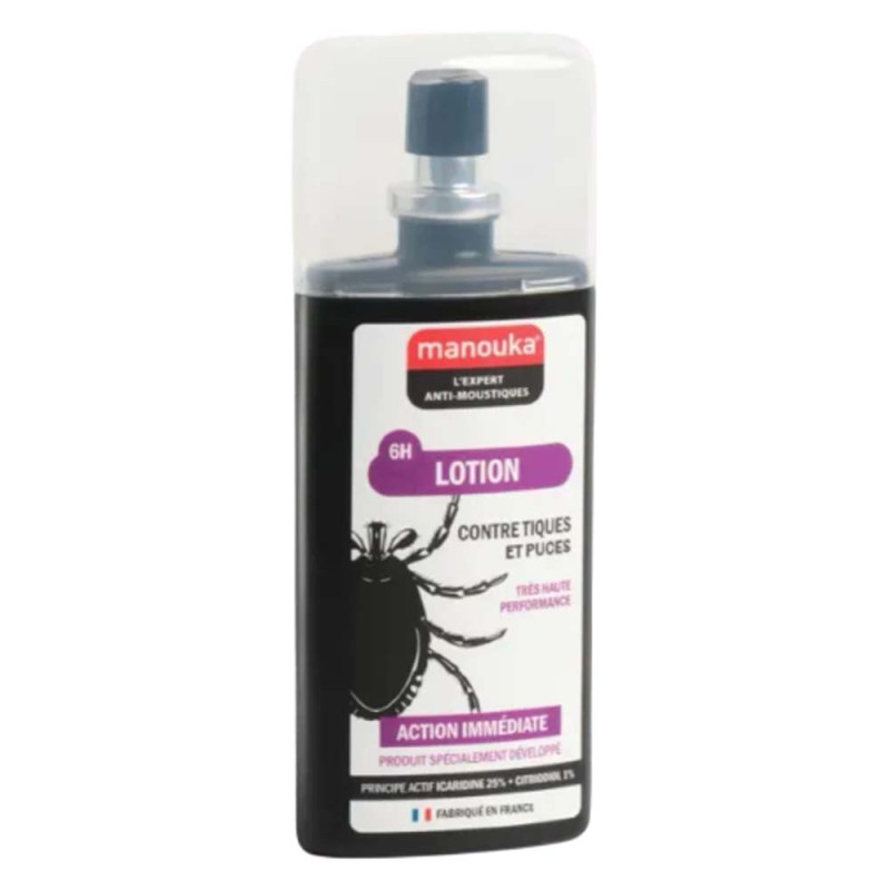 Manouka Lotion anti-tiques et puces 75ml
