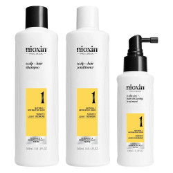 Nioxin Kit Systeme 1 Cheveux naturels avec chute modérée