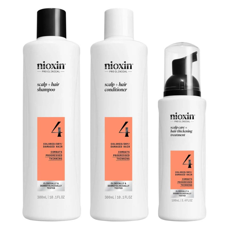 Nioxin Kit Systeme 4 Cheveux colorés avec chute avancée