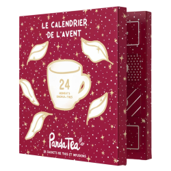 Panda Tea Calendrier de l'Avent 24 sachets de Thés & Infusions