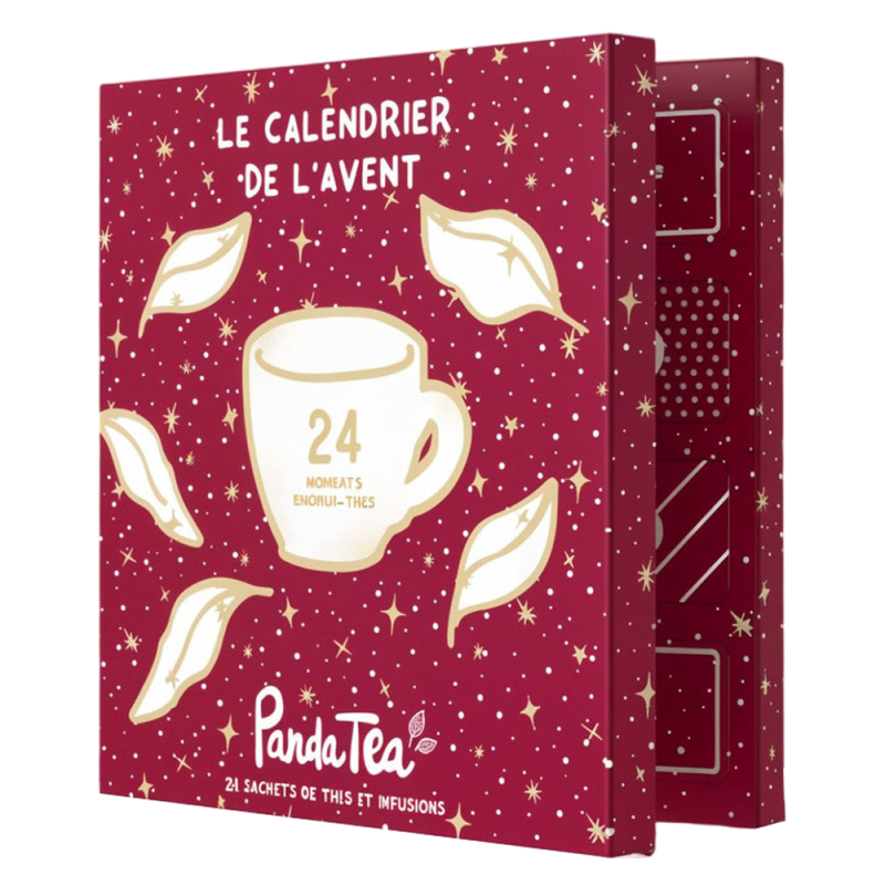 Panda Tea Calendrier de l'Avent 24 sachets de Thés & Infusions