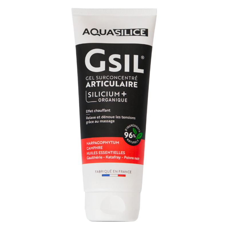 GSIL Aquasilice Gel Surconcentré Articulaire Silicium+ organique 200ml