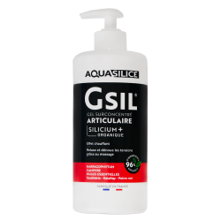 GSIL Aquasilice Gel Surconcentré Articulaire Silicium+ organique 500ml