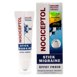 Nociceptol Stick Migraine effet froid 10ml