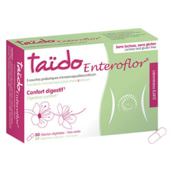 Taïdo Enteroflor Confort digestif 30 gélules végétales