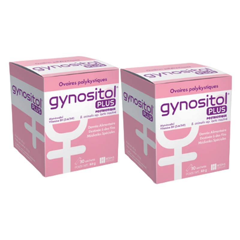 Besins Gynositol Plus lot de 2x30 sachets