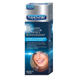 Rapid White Dentifrice Blanchissant soin quotidien 100ml