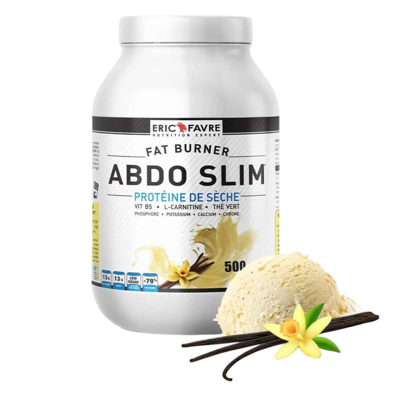 Eric Favre Abdo Slim Protéine de sèche saveur Vanille 500gr