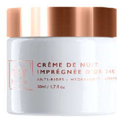 Jylor Crème de nuit Or 24K anti-rides 50ml