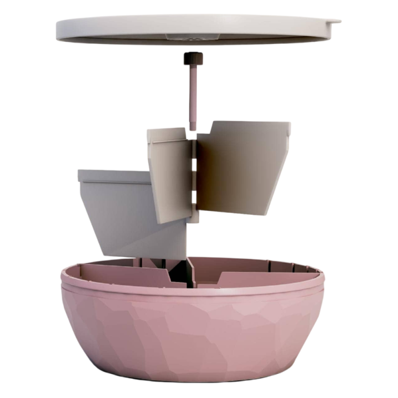 Le Bol Maju crème et rose