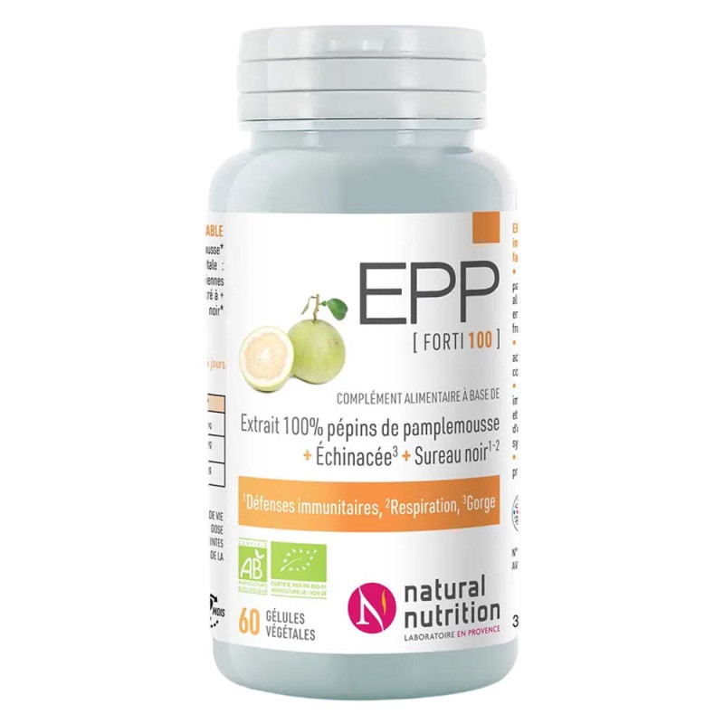 Natural Nutrition EPP Forti 100 - 60 gélules