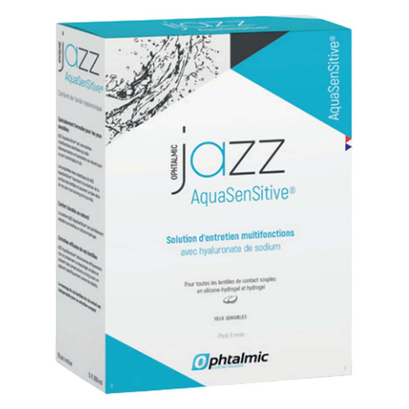 Ophtalmic Jazz AquaSensitive 3x350ml