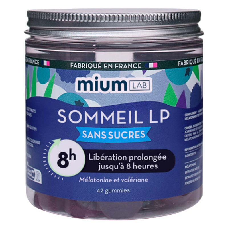 Mium Lab Sommeil LP Sans sucres 42 gummies