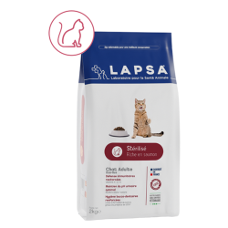 Lapsa Stérilisé croquettes chat adulte 2kg